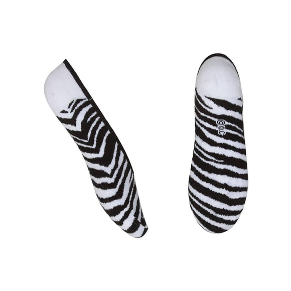 Chaussettes Imprimé Zèbre Invisibles