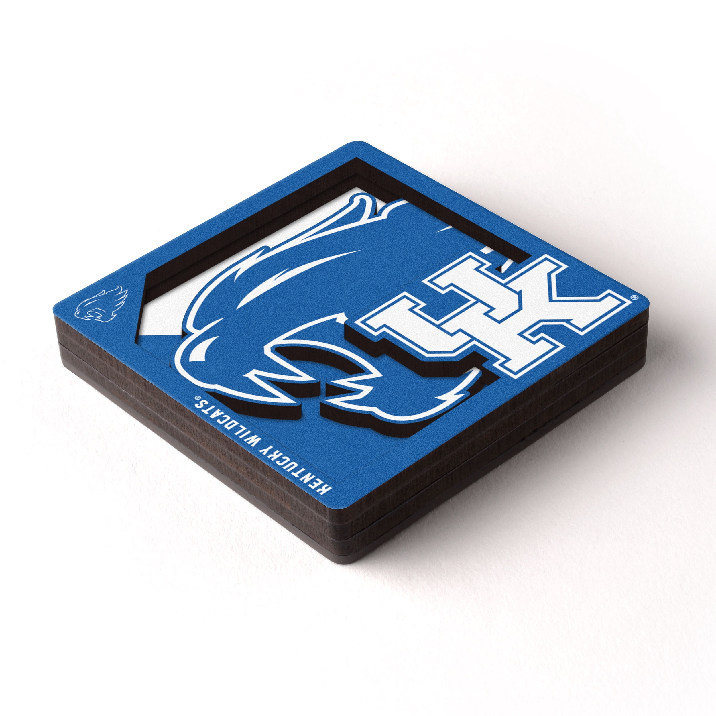 YouTheFan NCAA Kentucky Wildcats 3D Logo Series Magnet