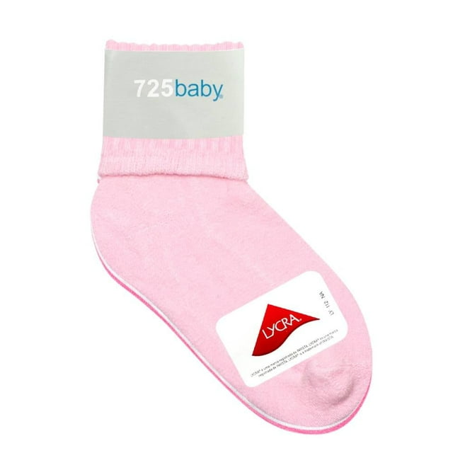 Calcetines 725 Baby para Niña, Multicolor Liso 3 Pares Talla 0-0 Meses