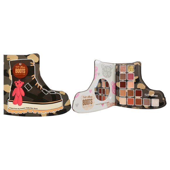 Colección de botas de calzado Rude x Koi: botas de osito de peluche Friend From My Dreams de Rude Cosmetics para unisex - Expositor de 0,49 oz