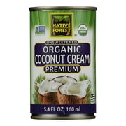 Native Forest Organic Cream Premium - Coconut - 5.4 Fl oz. (Case of 12 )