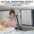 thumbnail image 5 of Blackout Window Film Heat Control, Anti-UV Aluminum Foil Sun Blocking Privacy Window Cover, Thermal Insulation Room Darkening with Suction Cups Reusable, Black Edge, 5 of 6