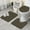 Dark Brown Bigfoot, variant on Brown Bigfoot and Tree Pattern Bathroom Rugs Sets 3 Piece,Toilet Cover Set,Absorbent Non Slip Bathroom Mats Sets with U-Shaped Contour Rug Toilet Rug Set