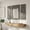 Dark Grey, variant on Spaco 36 x 13 Inch Wood Shutters, Farmhouse Paulownia Wood Window Shutters, Set of 2 Window Shutters for Windows, Dark Gray