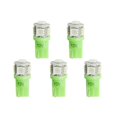 thumbnail image 1 of AutoMeter Instrument Panel Light Bulb - LED 3285-K Replaces 161/193/194/168 Style Wedge Base Bulbs; Green; Pack Of 5, 1 of 3