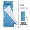 thumbnail image 2 of Delta Children Nap Mat with Included Pillow and Blanket for Toddlers and Kids | Features Carry Handle with Strap Closure | Rollup Design | Ideal for Preschool and Daycare, Deep Space, 2 of 7