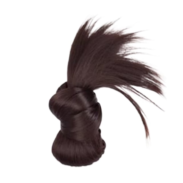 Natural Low Bun Wig Hair Bun At The Back Of The Head Styling Hair Bun With Updo Lazy Look Head Accessory Voluminous Hair Bun At The Back Of The Head Natural