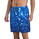 thumbnail image 2 of Fotbe A Blue Glitter Trajes de Baño Estampados para Hombre, Shorts de Verano de Secado Rápido, Ropa de Playa, Bañadores-Large, 2 of 6