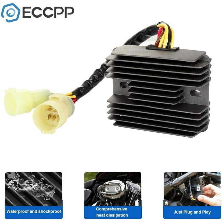 ECCPP Voltage Regulator Rectifier Fit for 2000 2001 2002