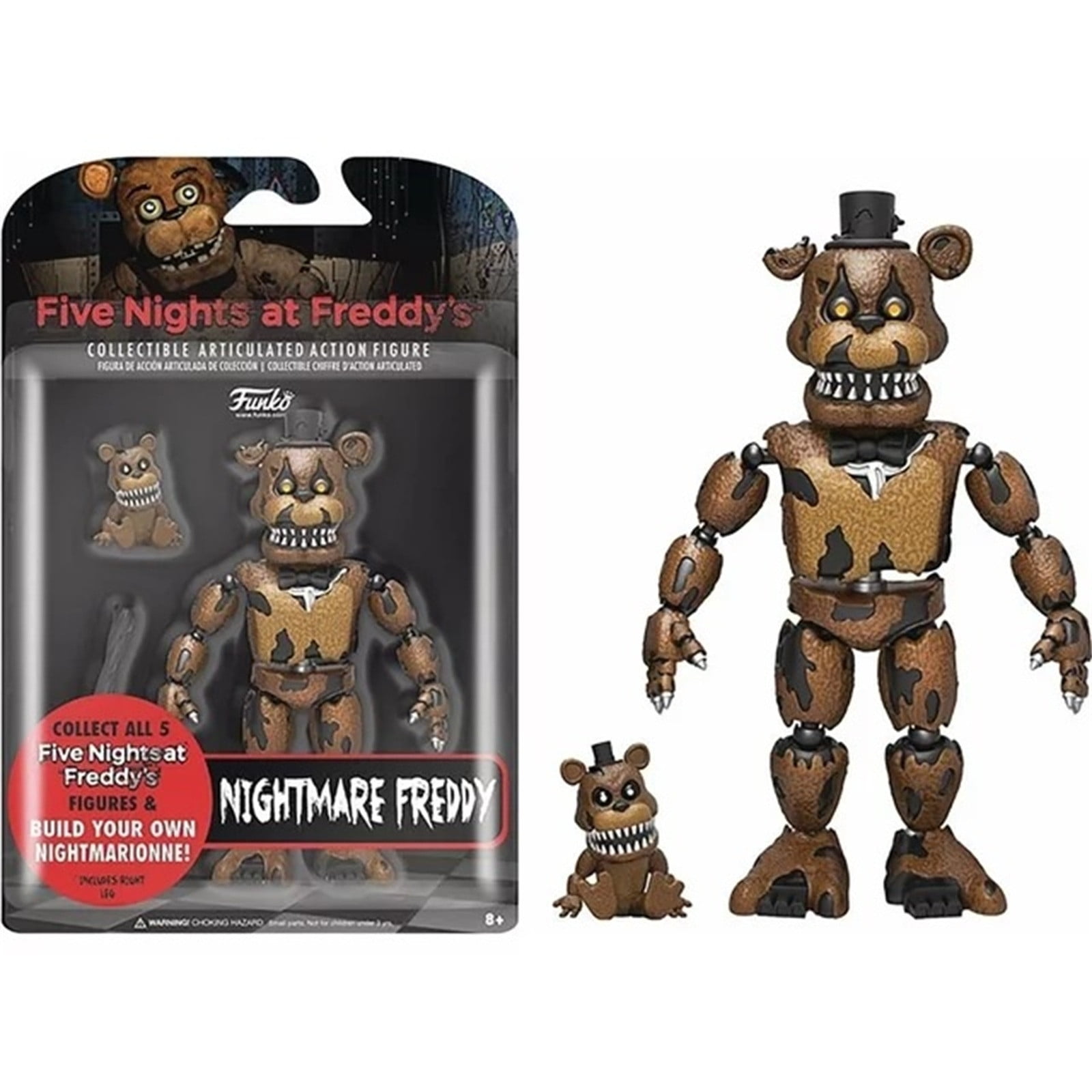 Figuras de accion de Five Nights At Freddys juguete de la serie Glamrock Foxy de PVC para regalo de ninos