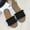 Black, variant on HaoXianJian Women's Ruffled Flat Sandals Open Toe Summer Dressy Slip on Slide Outdoor Slippers Softable Shoes