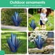 thumbnail image 2 of DIY Agave decoración al aire libre plantas figuritas hierro patio arte planta estatua decoración del hogar Hugtrwg  Para estrenar, 2 of 7