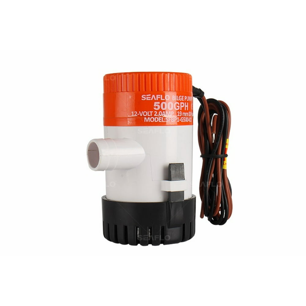 SEAFLO 01Series Bilge Pump 500 GPH, 12VDC