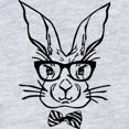 thumbnail image 2 of CafePress - Cute Hipster Easter Bunny Body Suit - Cute Infant Bodysuit Baby Romper - Size Newborn - 24 Months, 2 of 3