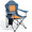 Blue Gray, variant on CONCETTA 2 Pack Heated Camping Chairs, Folding High Back Padded Chairs, 3-Level Seat & Backrest Heating, 330 lbs, USB Powered,Black Gray