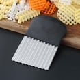 thumbnail image 4 of DPTALR Stainless Steel Potato Knife Tool Potato Knife Cutting Pattern Knife Ripple Potato Tool, 4 of 4