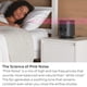 thumbnail image 3 of Honeywell QuietSet® Ventilador de mesa para dormir con ruido rosa, nuevo, ancho 7.0" x alto 7.4" x largo 7.0", negro, HTF300, 3 of 5
