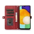 thumbnail image 5 of Flip Case Cover for Samsung Galaxy A25 5G Case, Multi-Card Zipper Wallet Phone Case Leather Folio Flip Wallet Magnetic Wallet Case Phone Cover Case for Samsung Galaxy A25 5G Back Cover, Red, 5 of 9