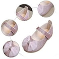 thumbnail image 5 of Zanarzt Toddler Girls Sandals Toddler Little Girls Dress Shoes Flower Girls Mary Jane Flats Ballet Shoes Party Wedding Pink,US 10.5, 5 of 7
