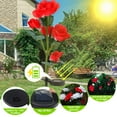 thumbnail image 7 of Solarek 2 Pack Solar Garden Stake Light Outdoor LED Solar Rose Flowers Lights Rose Flowers Waterproof Solar Decorative Lights for Patio Courtyard Pathway Garden Lawn, 7 of 7