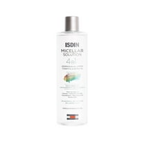 ISDIN Micellar Solution, 4 in 1 Makeup Remover, Cleanser, Hydrating Toner - Suitable for Sensitive Skin, 13.5 Fl. Oz