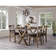 thumbnail image 2 of Topline Home Furnishings 6 pc Solid Wood Dinette Collection, 2 of 8