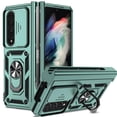 thumbnail image 1 of Estuche GANGXUN para Samsung Galaxy Z Fold 4, soporte giratorio 360°, estilo mecánico y magnético, 1 of 5