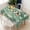 White-2, variant on Rectangular Tablecloth 60x84 Inch – Waterproof Polyester Printed Table Cover, Wrinkle Resistant, Washable for Kitchen & Dining, Tropical Jungle Theme