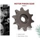 thumbnail image 2 of 2Pcs Electric Scooter 10T 428 Sprocket for Chain Motor Pinion Gear, 2 of 5