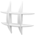 thumbnail image 3 of VidaXL Wall Shelves 2 pcs White, 3 of 22