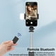 Trépied Selfie Lumineux, Télécommande Bluetooth Amovible, Léger, Portable – image 5 sur 6