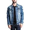 Distressed Indigo
