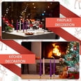 thumbnail image 4 of Christmas Candlestick Golden Wind Lantern Wrought Iron Ornaments Candlestick Wrought Iron Candlesti, 4 of 5