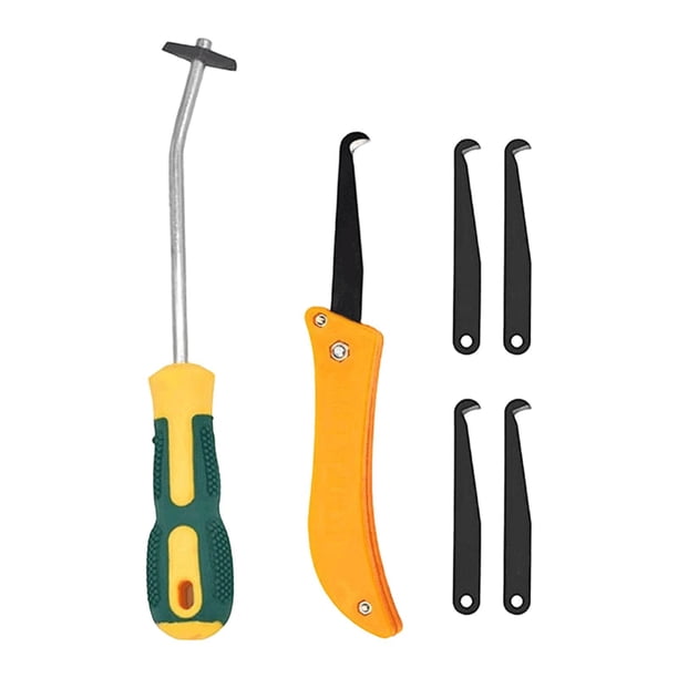 Herramientas para Quitar Lechada, de Mano para Lechada, Cabezales de Repuesto Ergonómicos, Herramientas para Quitar Calafateo, Gancho para Quit