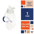 thumbnail image 2 of Silicone Bulb Evacuator, Sterile Wound Drainage Reservoir, 100 ml, 2 of 7