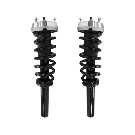 Front Strut and Coil Spring Assembly Kit - Compatible with 2007 - 2013 BMW X5 (Excludes Air Suspension) 2008 2009 2010 2011 2012