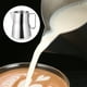 thumbnail image 3 of Jarra para espumar leche, taza medidora para capuchino, jarra para café expreso barista, crema 600ml de plata, 3 of 9