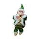 thumbnail image 5 of Papá Noel trepador con adorno musical para árbol de Navidad con cuentas. Sube y baja. Verde, 5 of 9