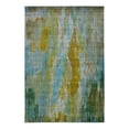 thumbnail image 3 of Unique Loom Jardin Collection Area Rug - Lilly (6' 1" x 9' Rectangle Turquoise/Gray), 3 of 7