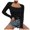 Black, variant on Vedolay Blouses for Women Basic T-Shirts for Women Fall Fashion Casual Workout Tops Black,L
