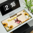 thumbnail image 3 of Proud French Bulldog Mom Happy Mother's Day with Love Desk Mat Full Keyboard Mouse Pad Dog Lover Gifts Large Mousepad - 02003, 3 of 5