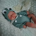 thumbnail image 4 of Muñeca Reborn, Softmary, realista, 30 cm, silicona completa, 1 kg, 4 of 6