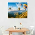 thumbnail image 3 of ARISTURING Hot Air Balloon Canvas Pictures Wall Art Nature Landscape Prints Poster Printing - Office, Living Room, Bedroom, 3 of 5