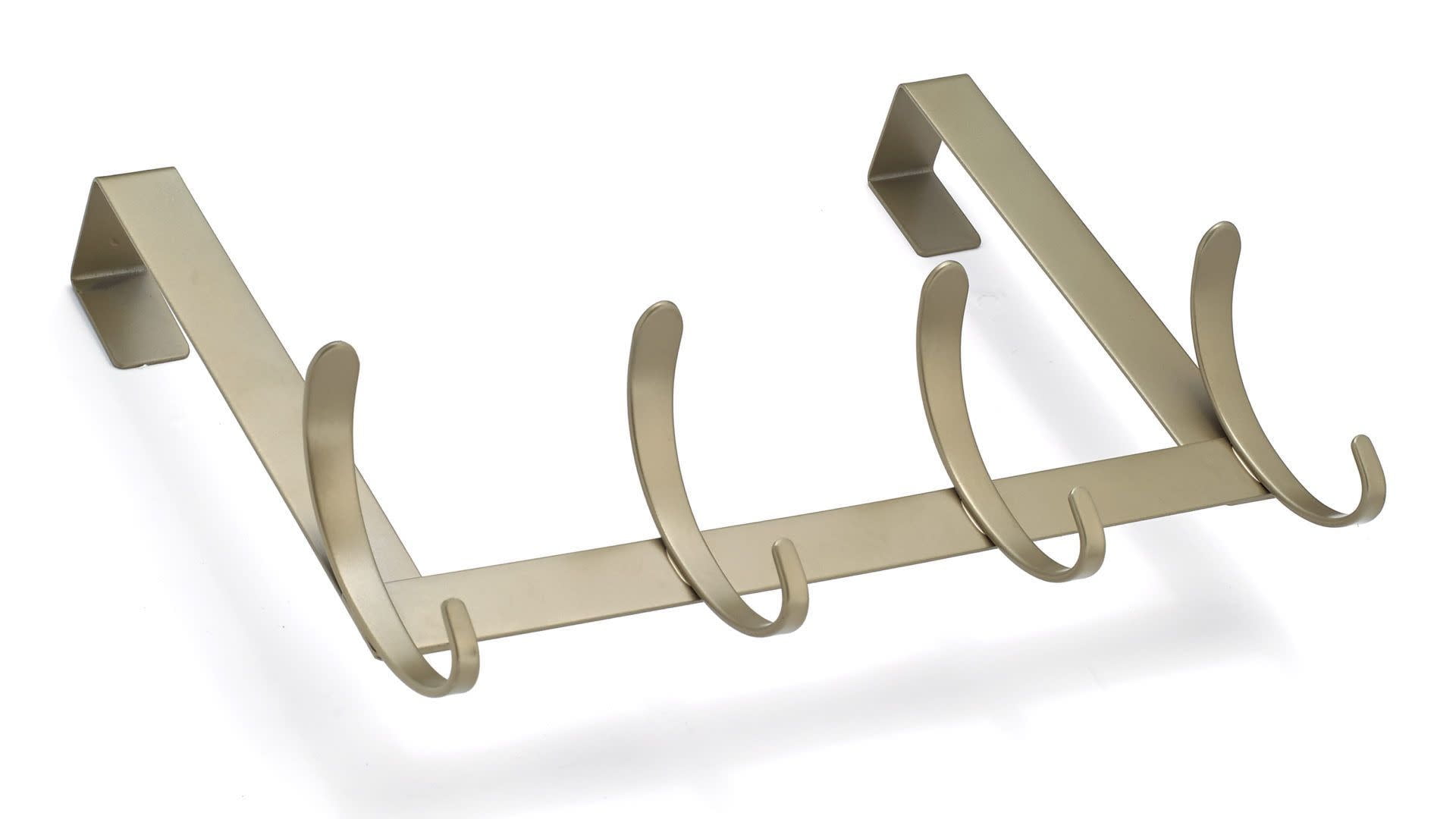Richelieu 17421 Over The Door Robe Hook Rack Grey