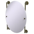 thumbnail image 2 of Que New Collection Oval Frameless Rail Mounted Mirror, 2 of 2