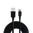 thumbnail image 3 of Esoulk 5ft USB-C to USB-A Charge/Sync Cable for Samsung Galaxy A15 5G - Black, 3 of 8