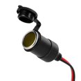 thumbnail image 3 of Enchufe de extensión hembra para encendedor de coche de 12 V con terminal de anillo y fusible de 10 A s202412248093, 3 of 5