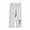 White, variant on SROBPTY Girls 1-7 Years Solid Elastic Waist Print Capris Pants for Kids White, 2-3 Years