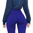 thumbnail image 5 of Pantalones vaqueros ajustados de talla grande para mujer, pantalones pitillo elásticos de cintura alta, Sexy, ropa de calle a la moda, pantalones vaqueros informales ajustados, 5 of 5