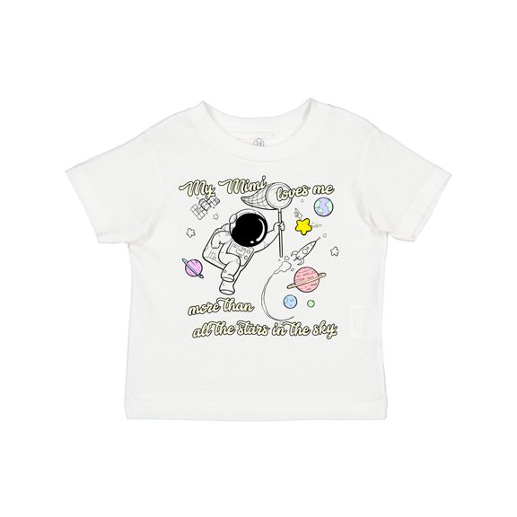 Inktastic My Mimi Loves Me Boys or Girls Toddler T-Shirt
